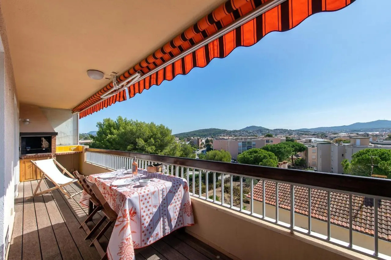 Le Cadet - Vue Panoramique Ville Et Baie De Sanary Sur Mer, Parking & Terrasse - 2 A 4 Pers Apartmán Sanary-sur-Mer