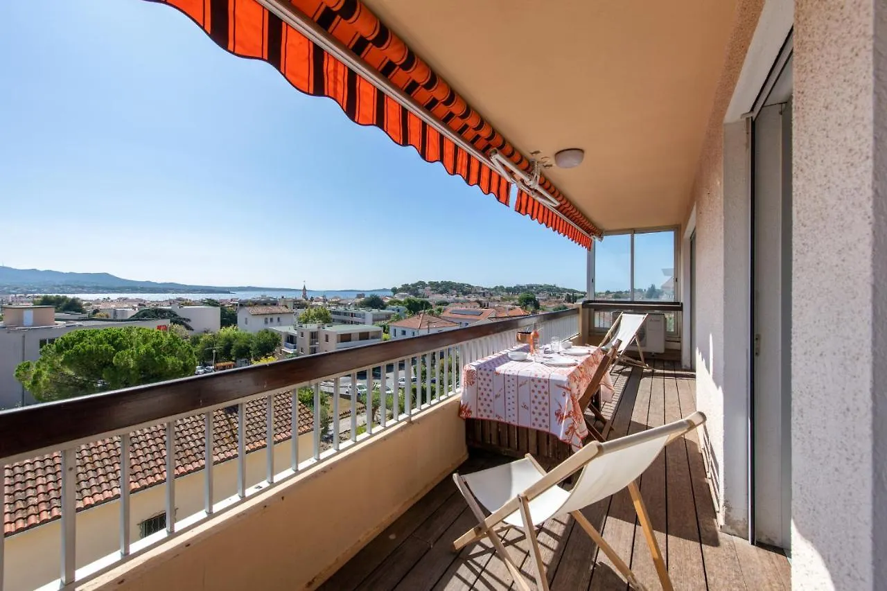 Apartmán Le Cadet - Vue Panoramique Ville Et Baie De Sanary Sur Mer, Parking & Terrasse - 2 A 4 Pers